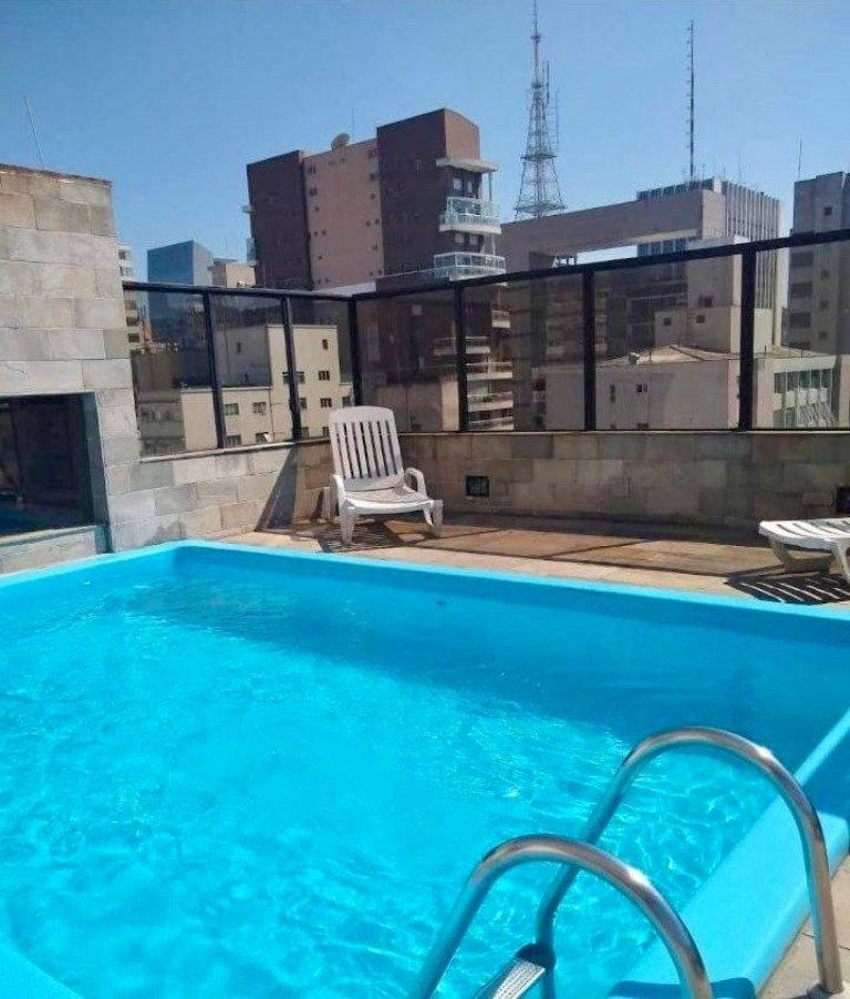 サンパウロFlat No Jardins Proximo Da Av Paulista Com Vaga Otima Localizacaoアパートメント エクステリア 写真